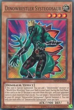 Dinowrestler Systegosaur