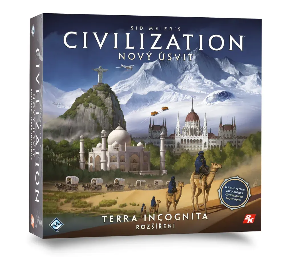 Civilizace: Nový úsvit - Terra Incognita rozšíření