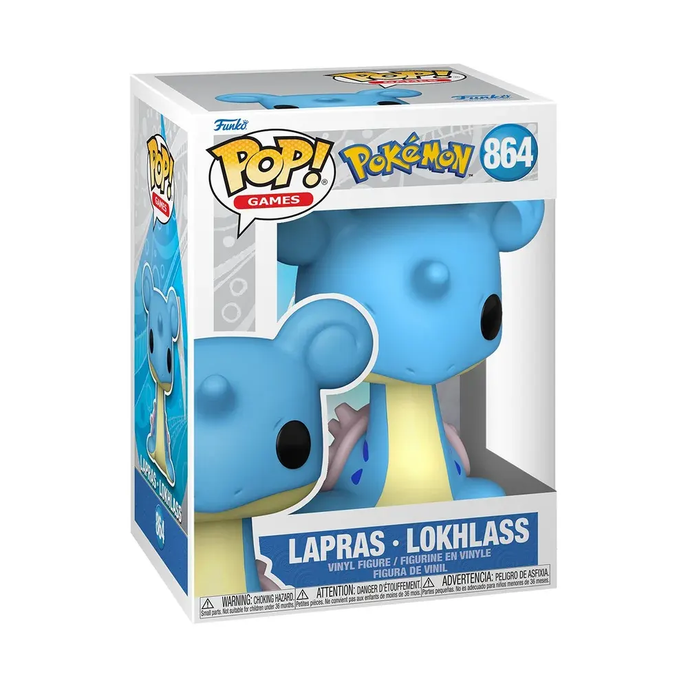 Funko POP Games: Pokemon- Lapras(EMEA)