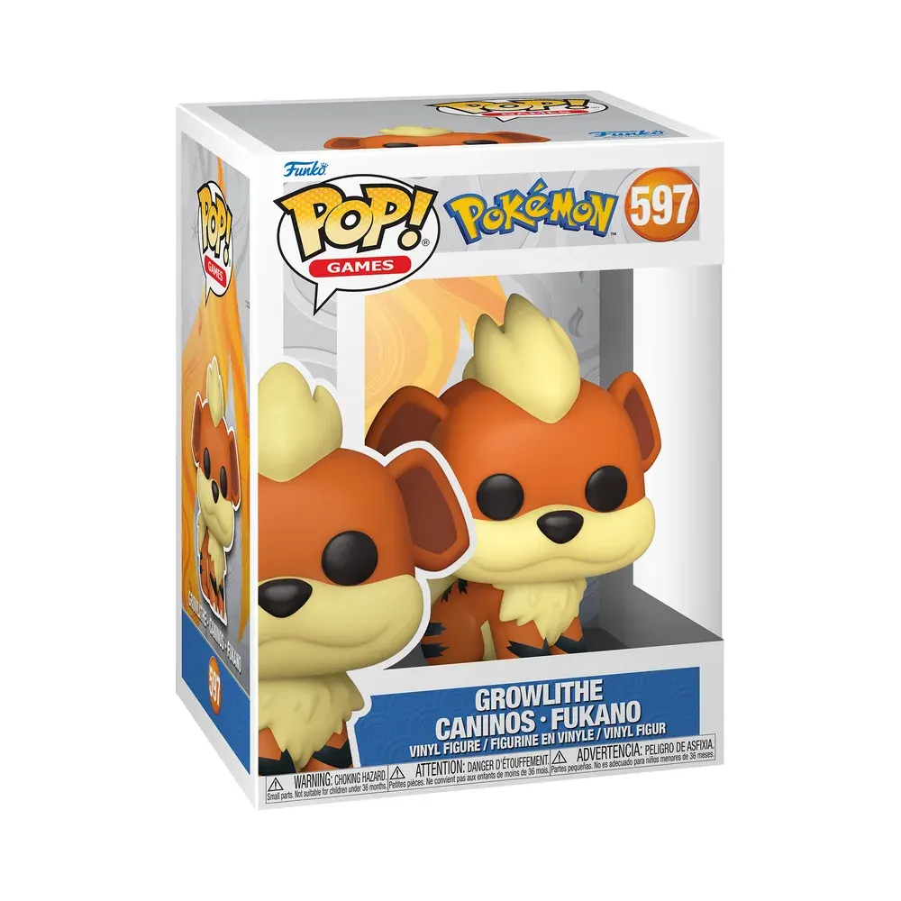 Funko POP Games: Pokemon S14 - Growlithe (EMEA)