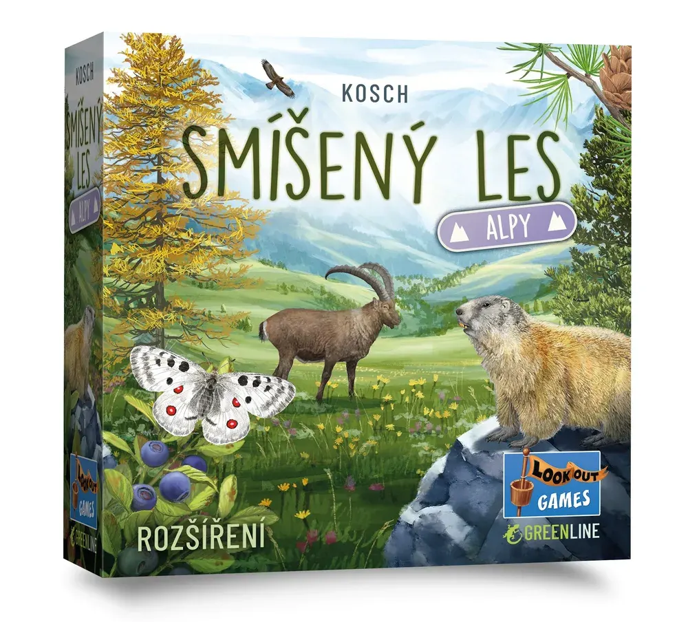 Smíšený les: Alpy