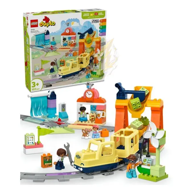 LEGO® DUPLO® 10428 Velký interaktivní komunitní vláček