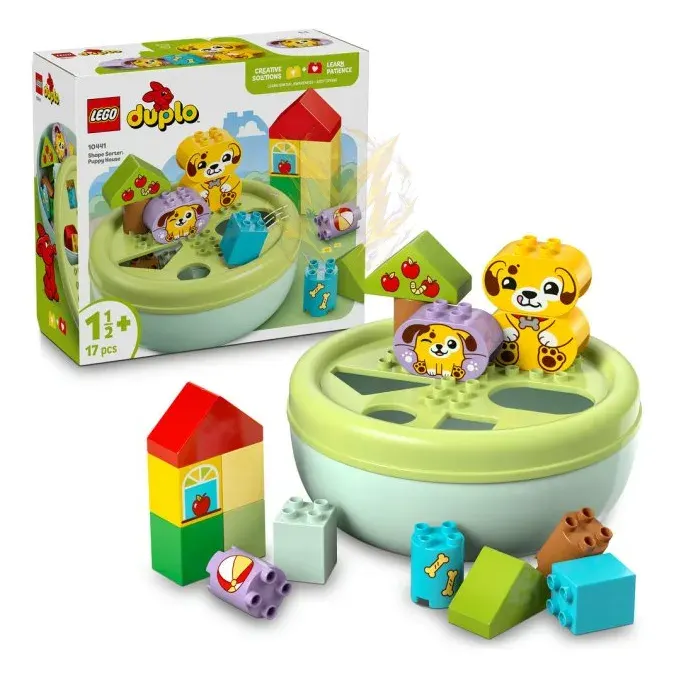 LEGO® DUPLO® 10441 Třídění tvarů: Domeček pro štěňátka