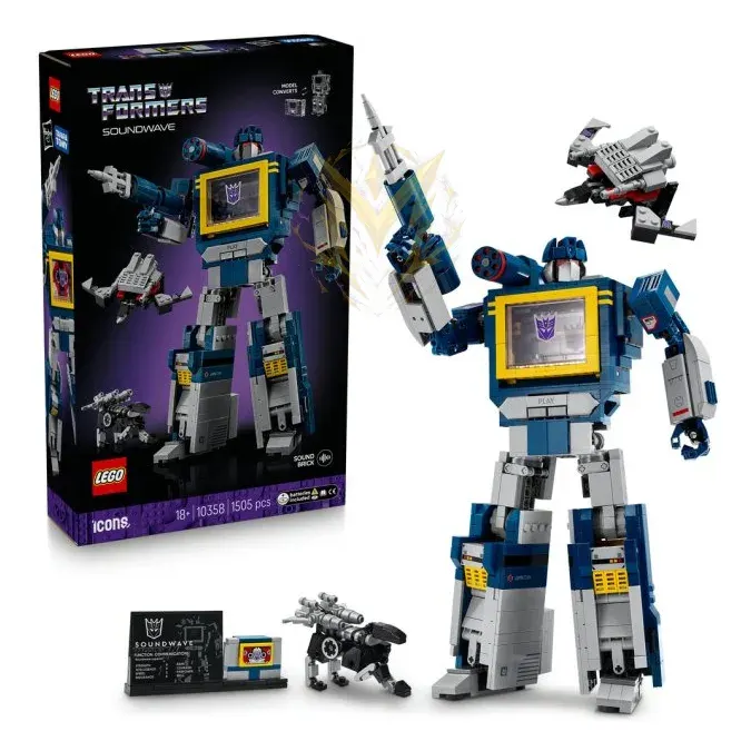 LEGO® Icons 10358 Transformers: Soundwave