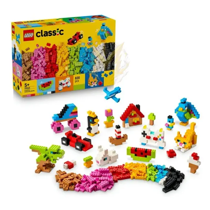 LEGO® Classic 11045 Pestrobarevné kreativní kostky
