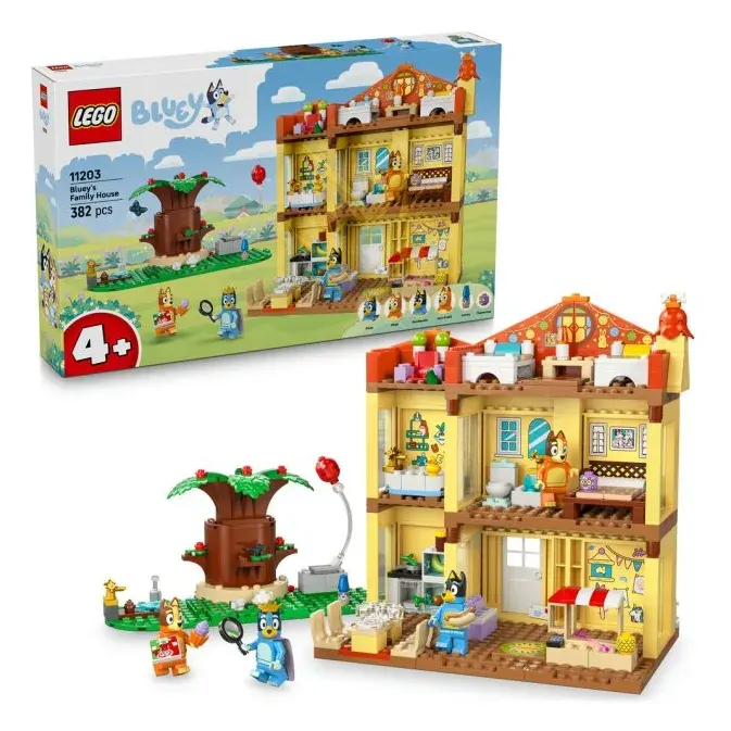LEGO® Bluey 11203 Bluey a její rodinný dům