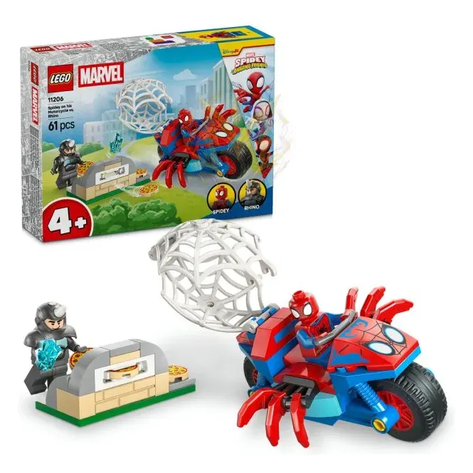 LEGO® Spidey 11206 Spidey na motorce vs. Rhino