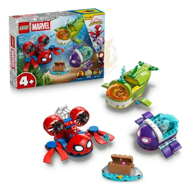 LEGO® Spidey 11207 Spidey: Podmořská vozidla
