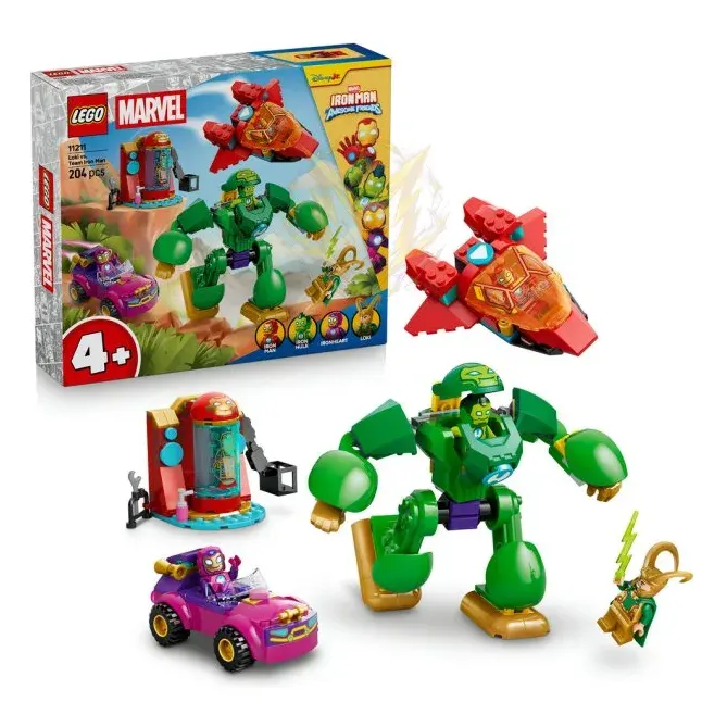 LEGO® Disney Junior Marvel 11211 Loki vs. Iron Manův tým