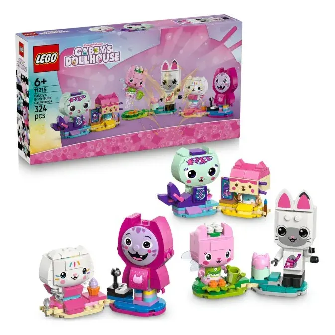 LEGO® Gábinin kouzelný domek 11215 Gábi a kočičí kamarádi z kostek