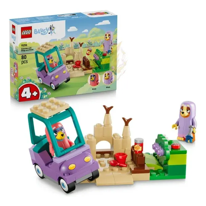 LEGO® Bluey 11216 Bingo, Bluey a babičky