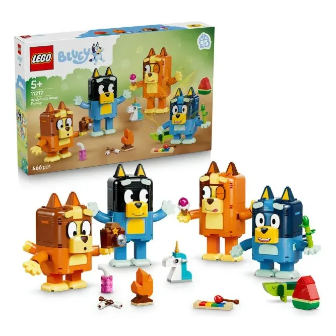 LEGO® Bluey 11217 Bluey a její rodinka z kostek
