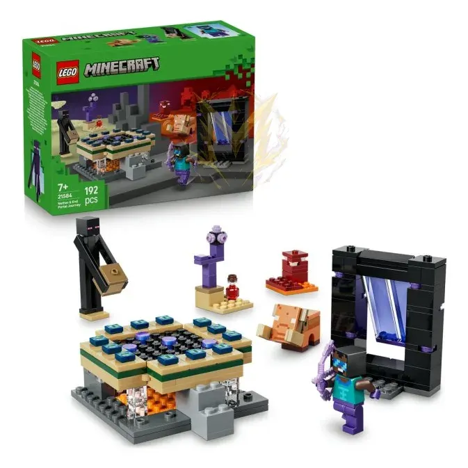 LEGO® Minecraft® 21584 Cesta portálem do Netheru a Endu