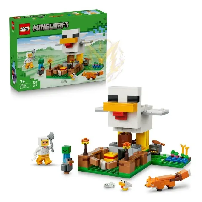 LEGO® Minecraft® 21585 Slepičí farma