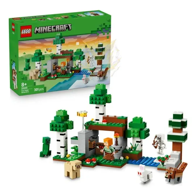 LEGO® Minecraft® 21593 První noční dobrodružství