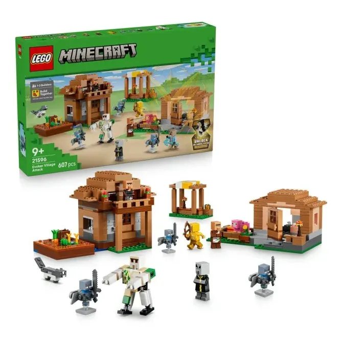 LEGO® Minecraft® 21596 Útok Mága na vesnici