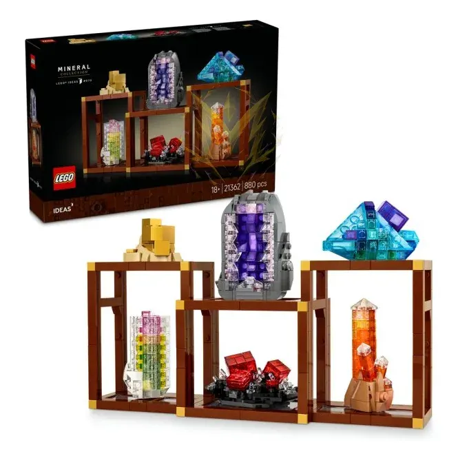 LEGO® Ideas 21362 Sbírka minerálů