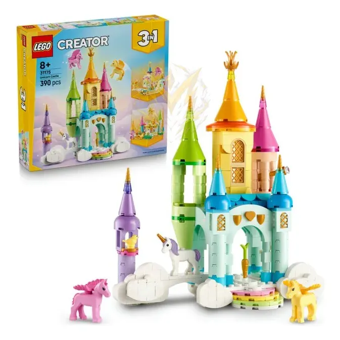 LEGO® Creator 3v1 31175 Hrad s jednorožci