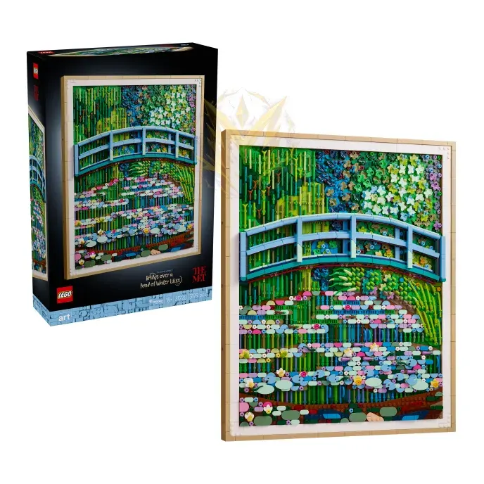 LEGO® Art 31220 Claude Monet – Most nad jezírkem s lekníny