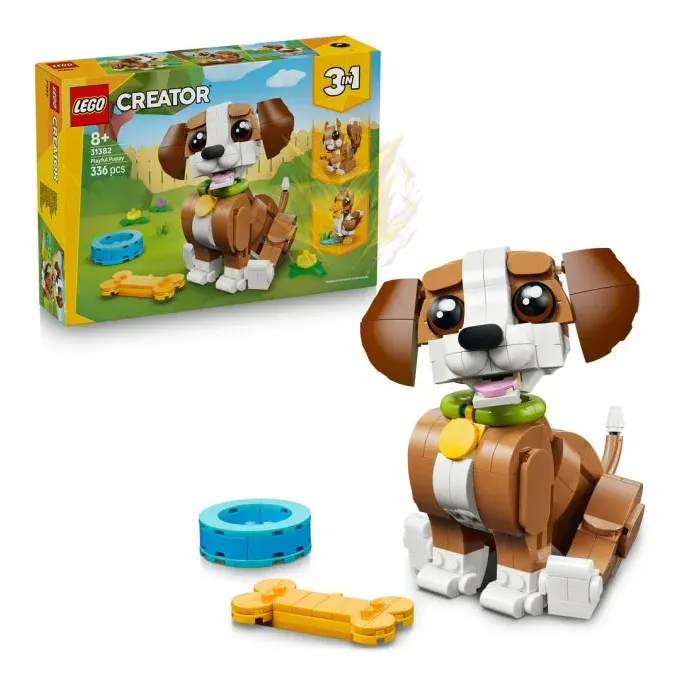 LEGO® Creator 31382 Roztomilá zvířata: Roztomilé štěňátko