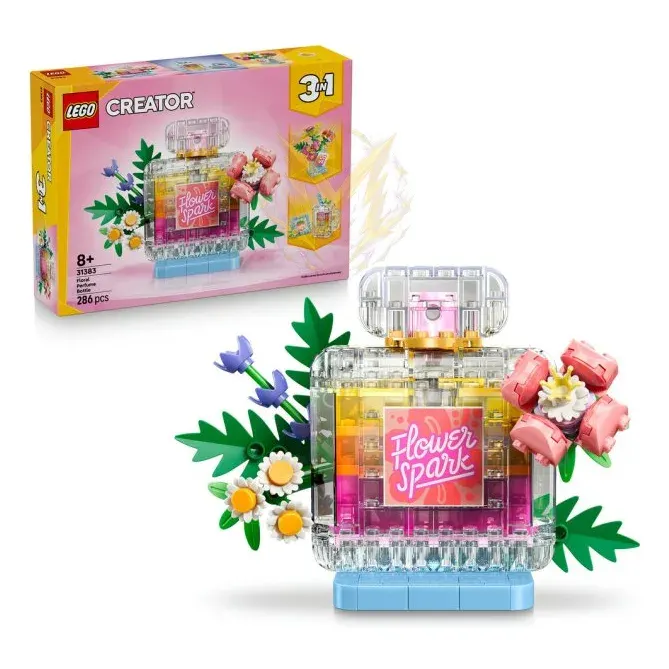 LEGO® Creator 3v1 31383 Parfém s ozdobnými květinami