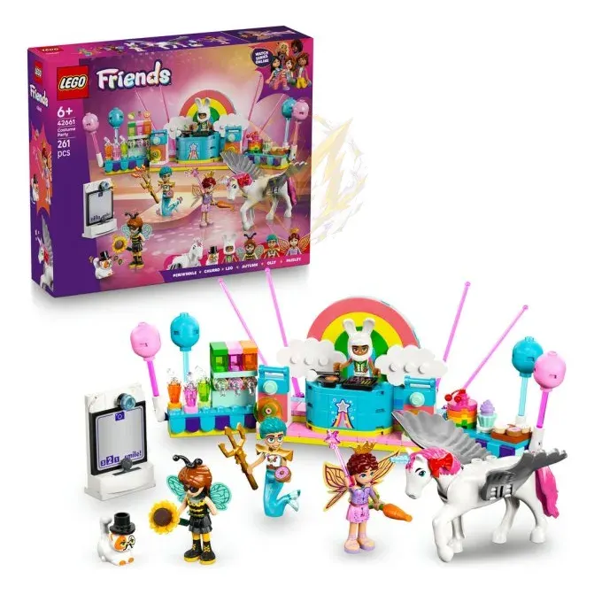 LEGO® Friends 42661 Kostýmová párty s jednorožcem a vílou