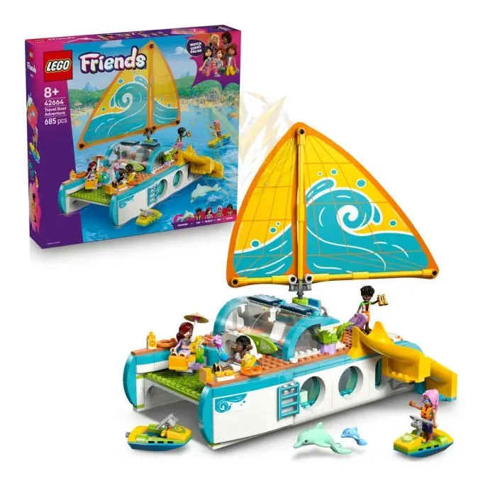 LEGO® Friends 42664 Dobrodružství na jachtě