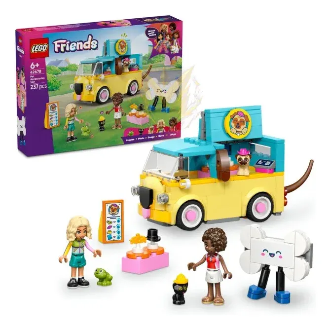 LEGO® Friends 42678 Dodávka s doplňky pro mazlíčky