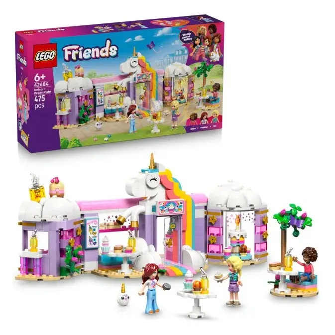 LEGO® Friends 42684 Snová kavárna s jednorožcem
