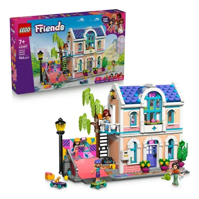 LEGO® Friends 42687 Liann a její rodinný dům