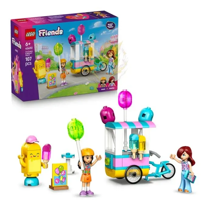 LEGO® Friends 42692 Stánek se zmrzlinou a balónky