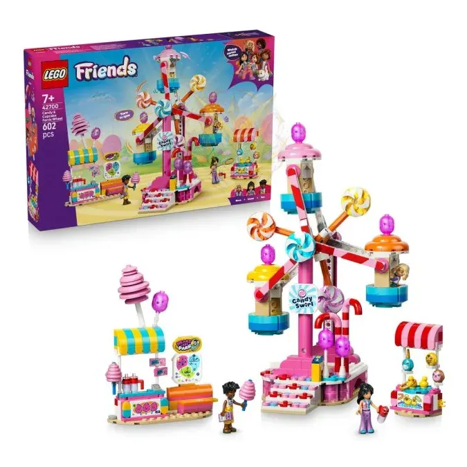 LEGO® Friends 42700 Kolotoč se sladkostmi a cupcaky