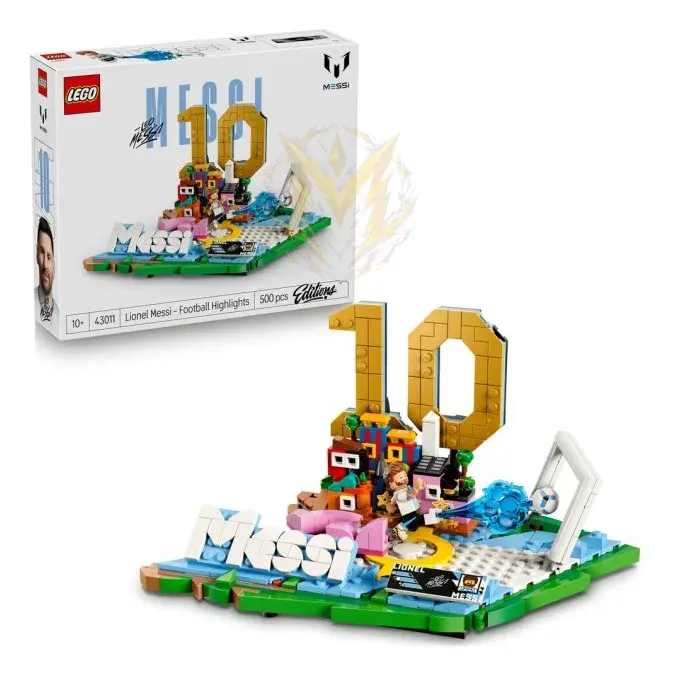 LEGO® Editions 43011 Lionel Messi – Hvězdné momenty fotbalu