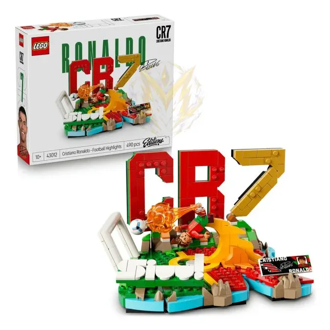 LEGO® Editions 43012 Cristiano Ronaldo – Hvězdné momenty fotbalu