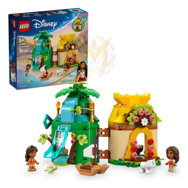 LEGO® ǀ Disney Princess 43260 Vaiana a zábava na ostrově