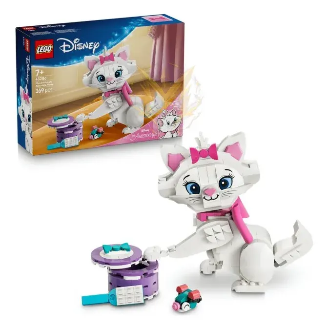 LEGO® Disney 43286 Roztomilá Marie z filmu Aristokočky