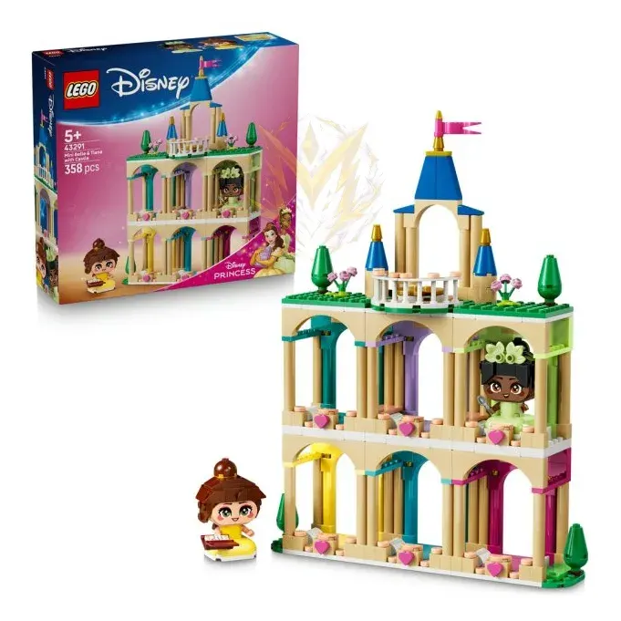LEGO® Disney 43291 Mini Bella a Tiana s hradem