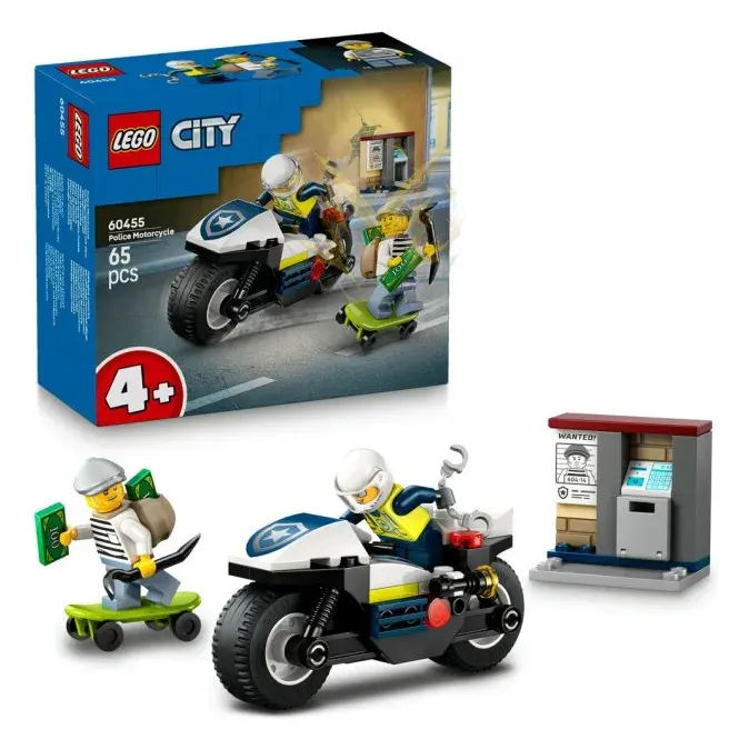 LEGO® City 60455 Honička na policejní motorce