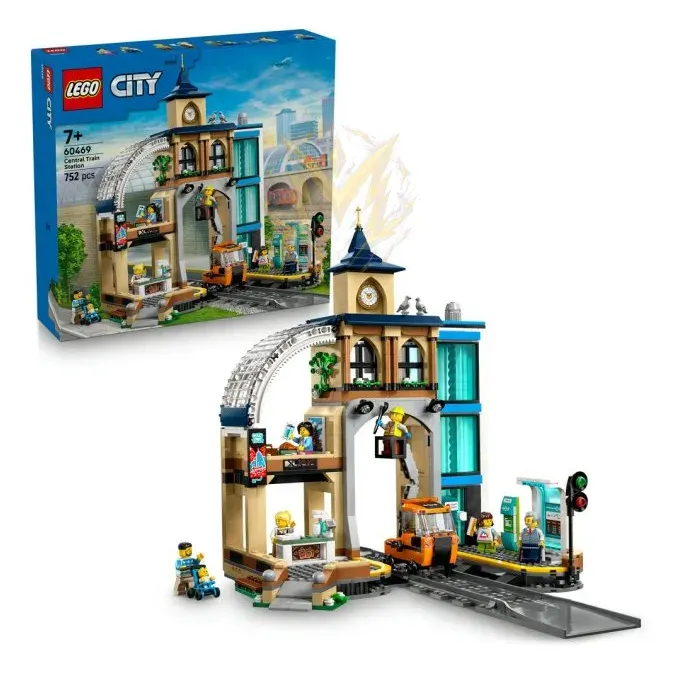 LEGO® City 60469 Hlavní vlakové nádraží