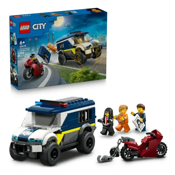 LEGO® City 60479 Policejní dodávka pro převoz vězňů