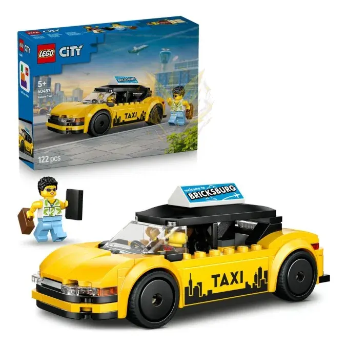 LEGO® City 60487 Žlutý taxík