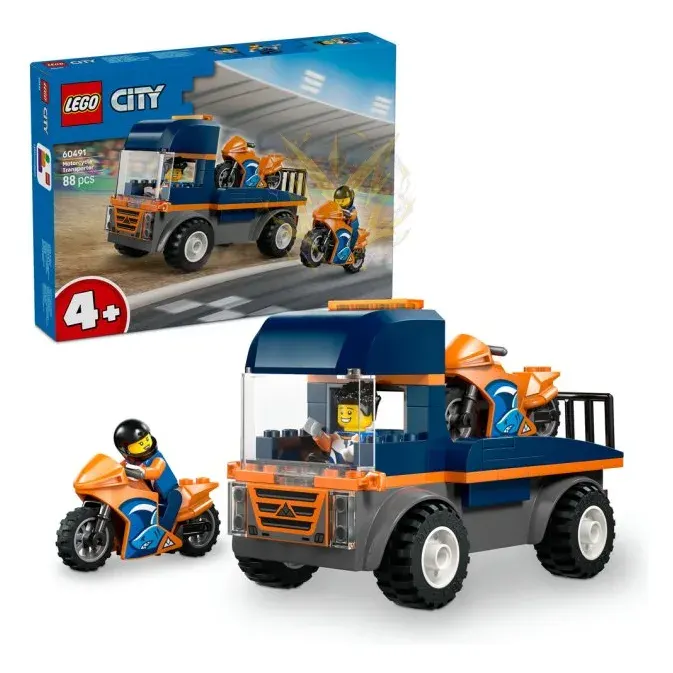 LEGO® City 60491 Kamion na přepravu motorek