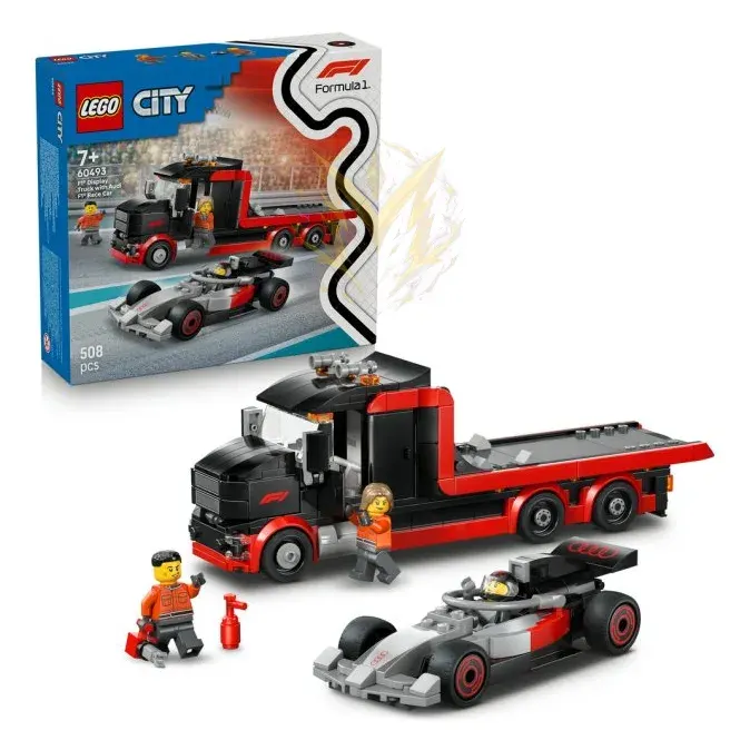 LEGO® City 60493 Výstavní náklaďák F1® se závodním autem Audi F1®
