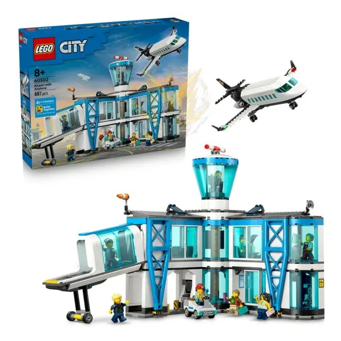 LEGO® City 60502 Letiště s letadlem