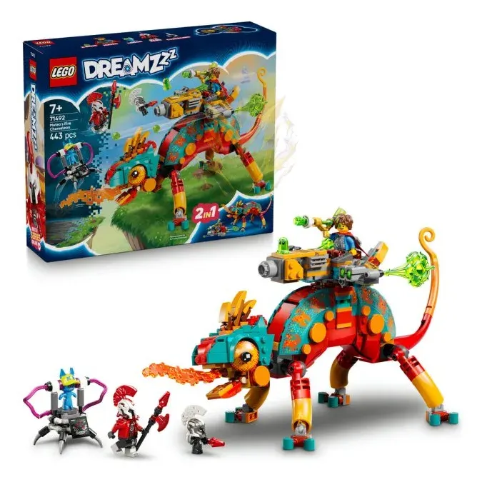 LEGO® DREAMZzz™ 71492 Mateo a jeho ohnivý chameleon