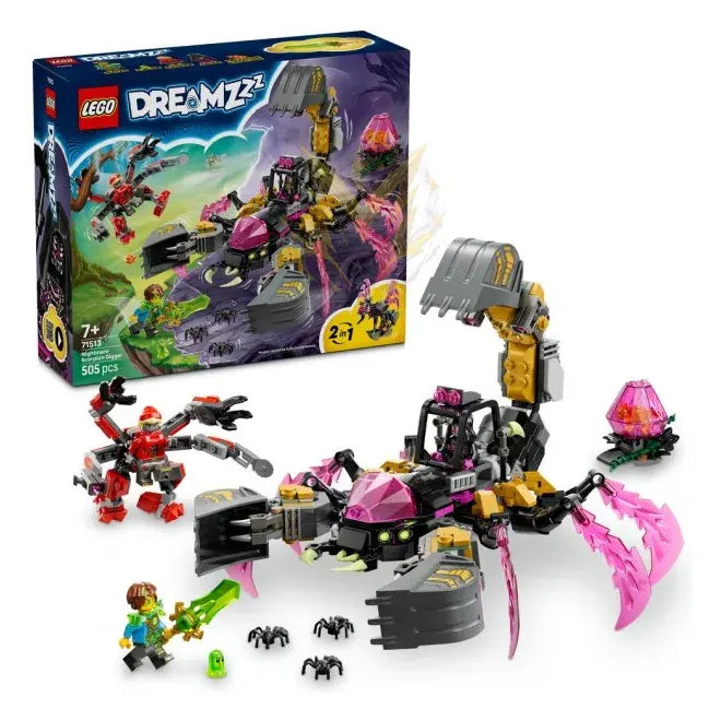 LEGO® DREAMZzz™ 71513 Škorpioní rypadlo z nočních můr