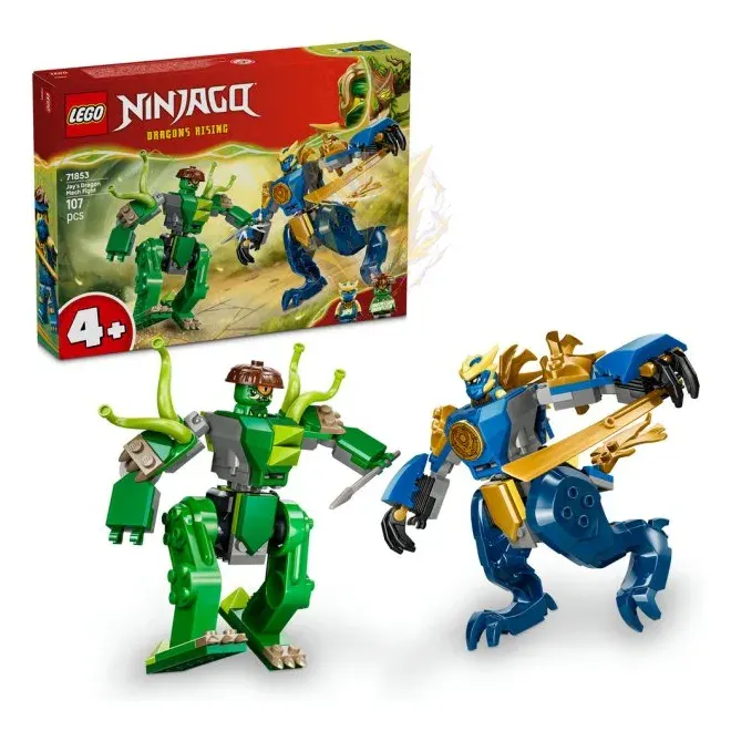 LEGO® NINJAGO® 71853 Jay a boj v dračím robotickém obleku
