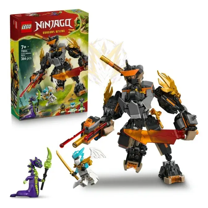 LEGO® NINJAGO® 71854 Coleův expediční robot a dračí Zane