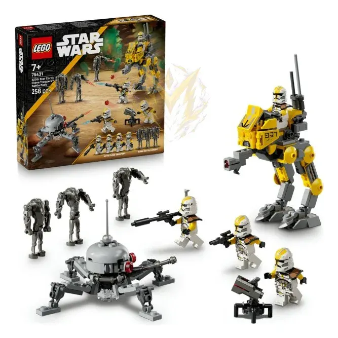 LEGO® Star Wars™ 75431 Bitevní balíček klonovaných vojáků z 327. hvězdného sboru