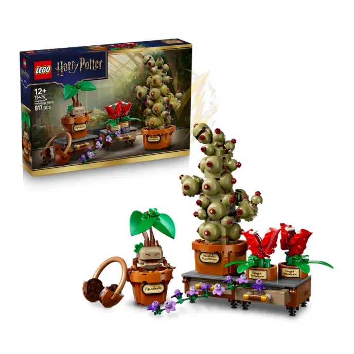 LEGO® Harry Potter™ 76474 Rostliny z hodiny bylinkářství v Bradavicích